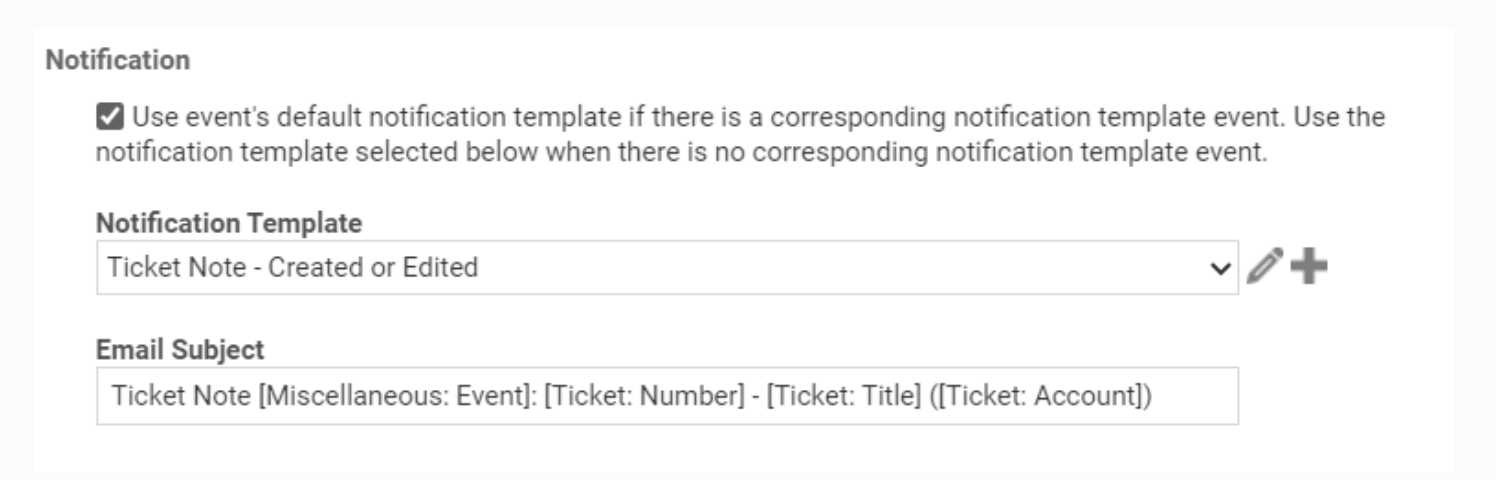 Autotask Workflow Notification Template
